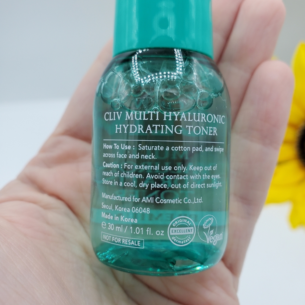 ๐ Cliv Premium Multi Hyaluronic Hydrating Toner NEW TRAVEL - Picture 4 of 10
